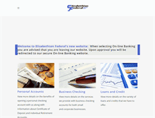 Tablet Screenshot of elizfed.com